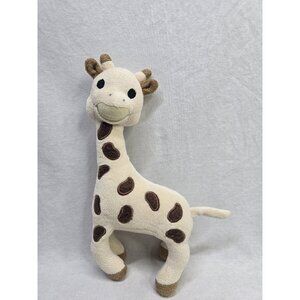 Vulli Sophia the Giraffe Plush Stuffed Animal Rattle, Cream Brown 10" tall